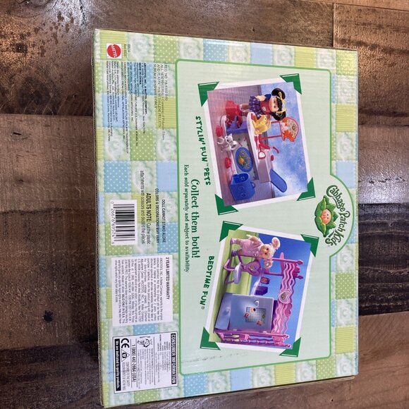 Vintage CABBAGE PATCH KIDS: PETS STYLIN FUN PLAYSET (MATTEL 1998). BRAND NEW NIB - Picture 9 of 16
